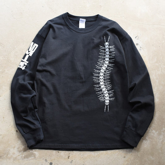 デッドストック！ GATE "Grind ’Em All" ロングスリーブ Tシャツ 250930