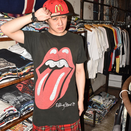 80's The Rolling Stones "Steel Wheels" North American Tour ロックTシャツ 260612H