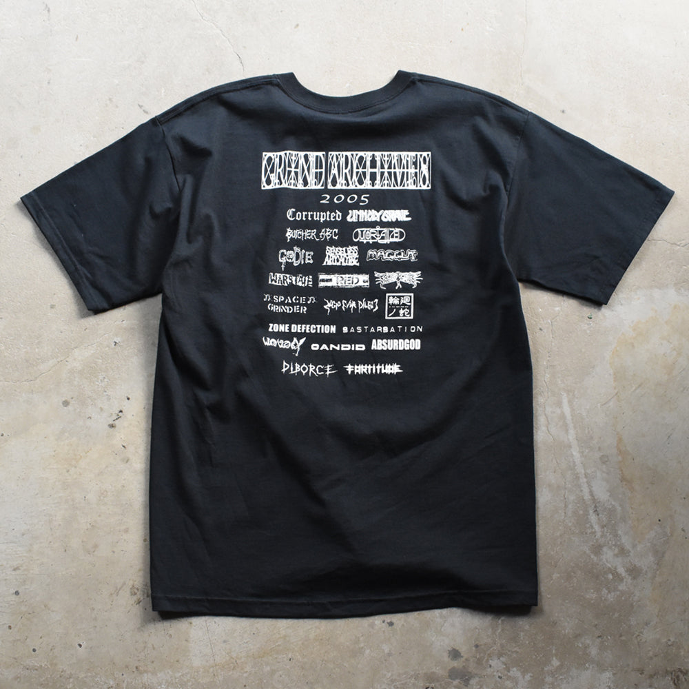 Y2K デッドストック！ Various Artists "GRIND ARCHIVES 2005" Tシャツ 250916