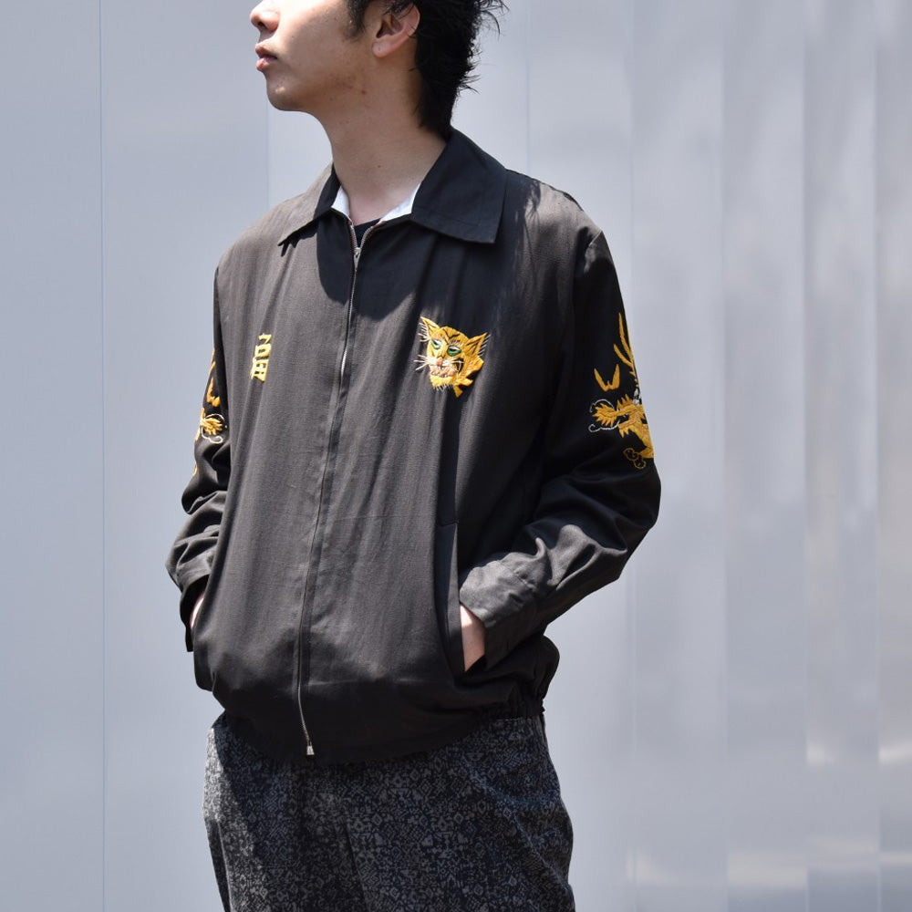 60's US Military Vietnam Souvenir Jacket ベトジャン 260519H