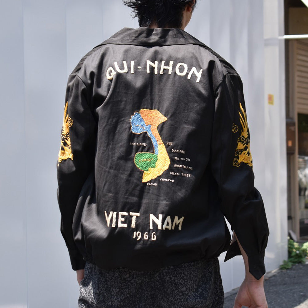 60's US Military Vietnam Souvenir Jacket ベトジャン 260519H