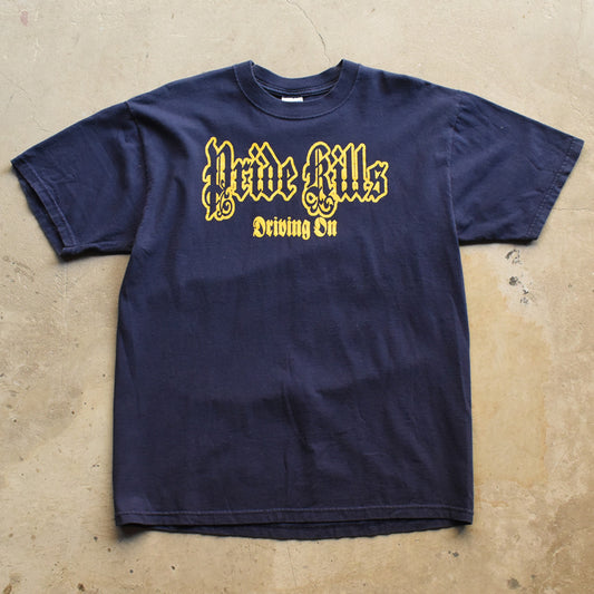 Y2K デッドストック! PRIDE KILLS "Driving On" Tシャツ 250923