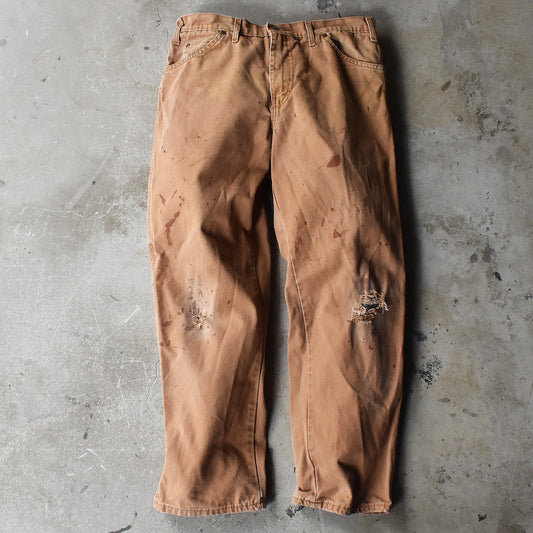 90’s Dickies ダメージ!ペンキ! ダックワークパンツ 220420
