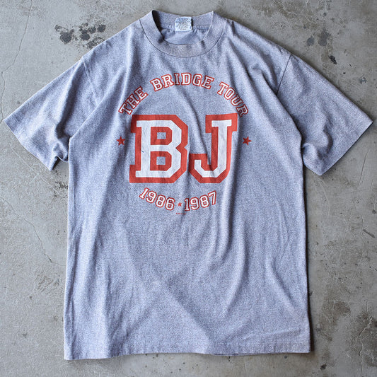 80's Billy Joel THE BRIDGE TOUR Tee 両面プリント USA製 220504