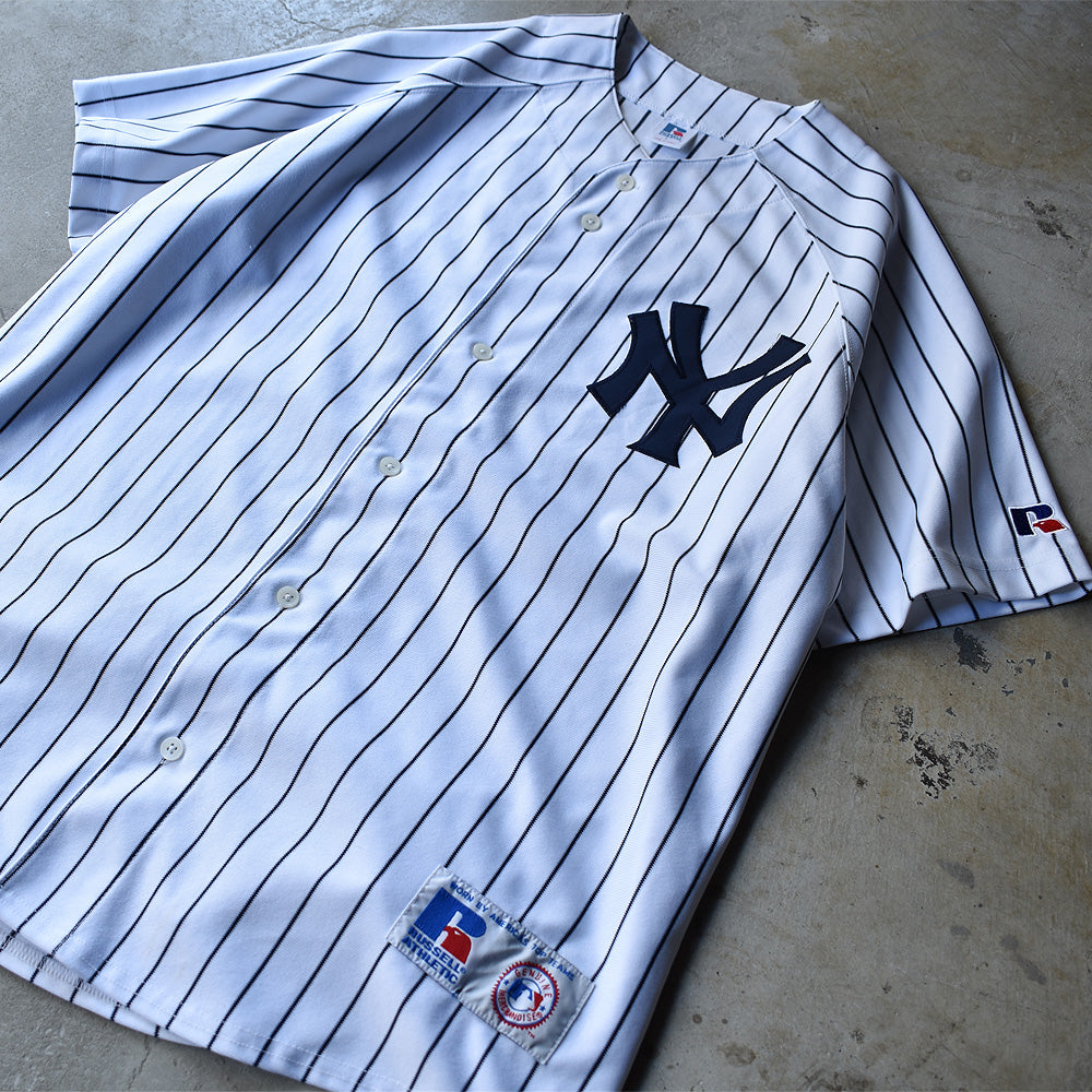 Y2K　MLB NY Yankees/ニューヨーク・ヤンキース “Alex Rodriguez #13” ベースボールシャツ　220926