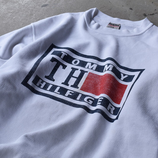 90’s ブートレグ TOMMY HILFIGER ロゴ スウェット USA製 221115