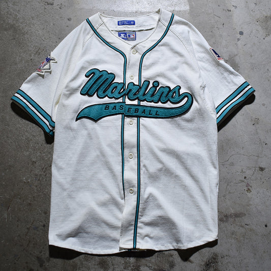 90's STARTER “MLB Miami Marlins” ベースボールシャツ 220919H