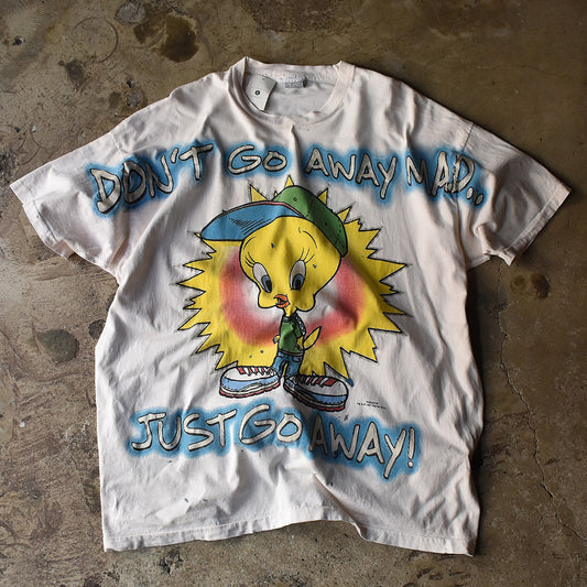 90's Looney Tunes AOP！　"TWEETY" Tシャツ 230403H