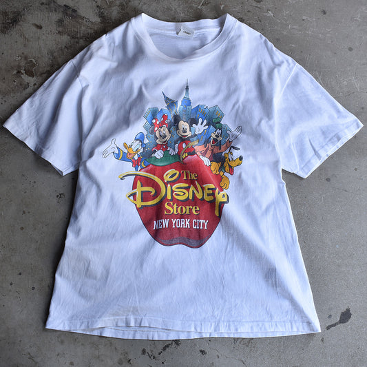 90’s　Disney/ディズニー ”Disney Store NEW YORK CITY” Tee　220613