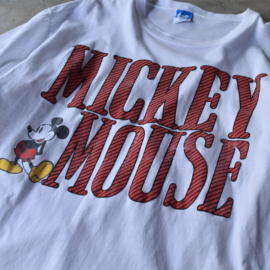 90’s Disney “MICKEY MOUSE” ロゴTシャツ USA製 220720