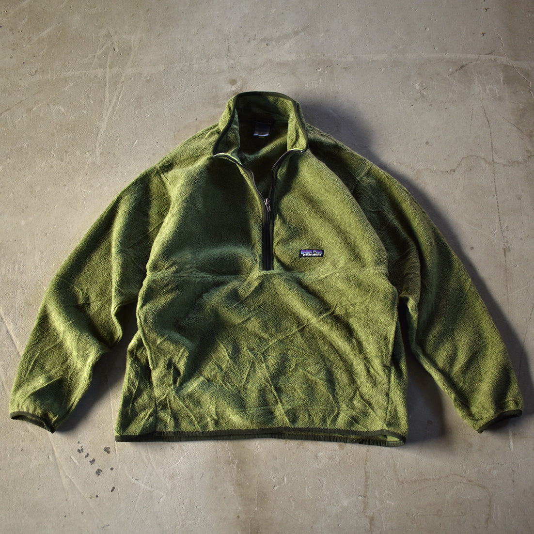 Patagonia パタゴニア　ハーフジップ　シンチラ　グリーン