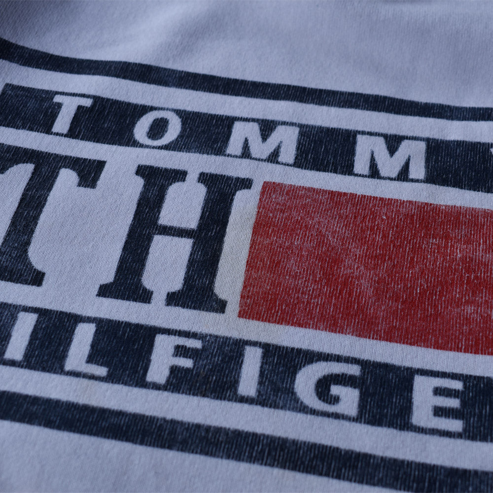 90's　ブートレグ TOMMY HILFIGER/トミー ヒルフィガー logo スウェット　221115