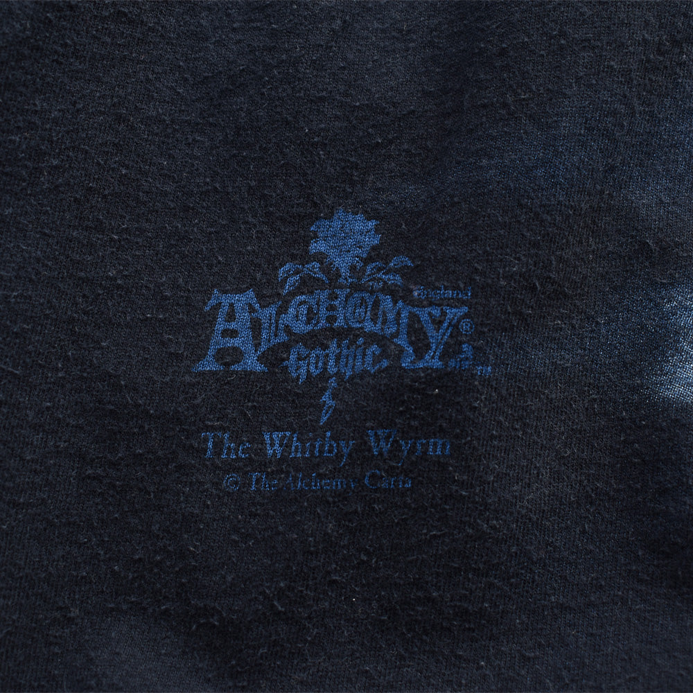 90's　Alchemy Gothic/アルケミーゴシック “WHITBY WYRM” ドラゴン アート Tee　USA製　220803