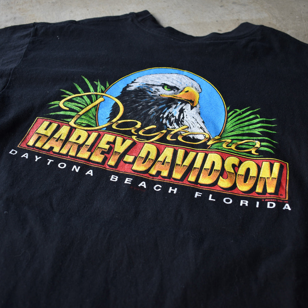 90's　Harley-Davidson/ハーレーダビッドソン 両面プリント Tシャツ　USA製　230411