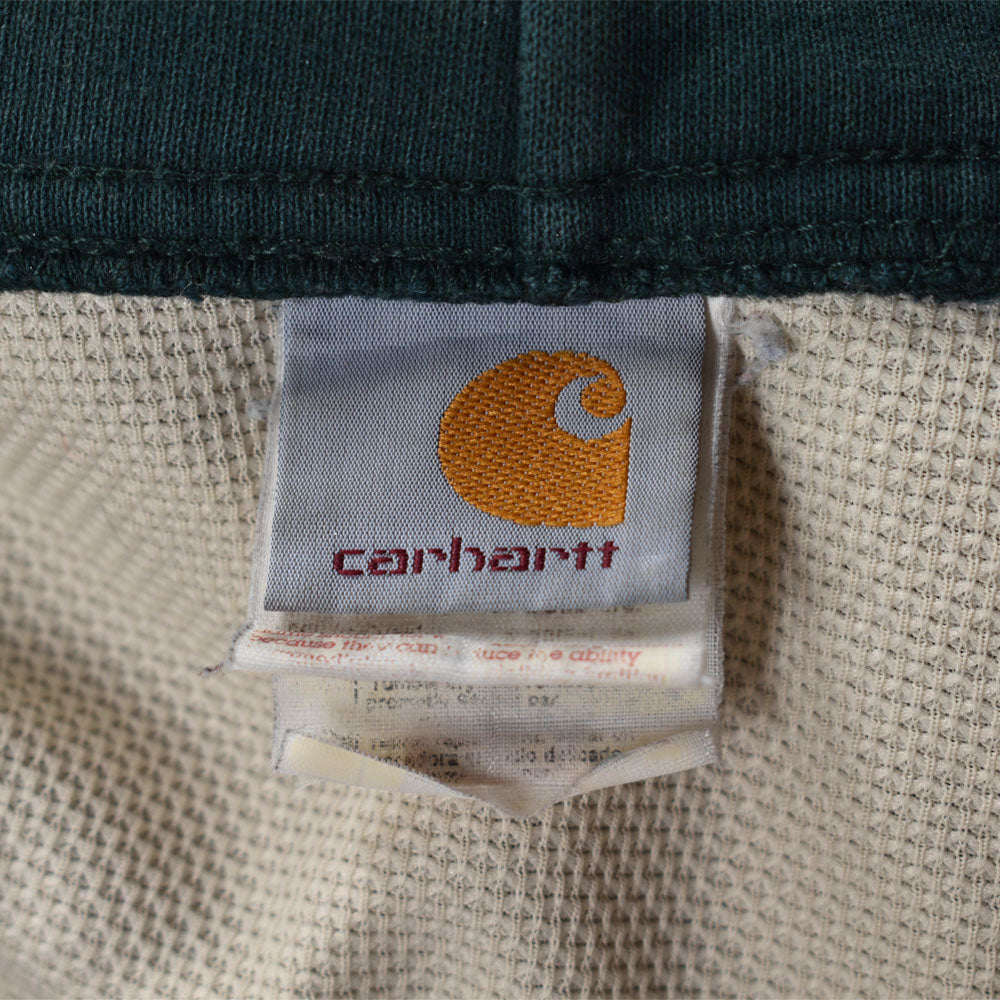 90's　Carhartt/カーハート 裏サーマル フルジップ パーカー　USA製　221023