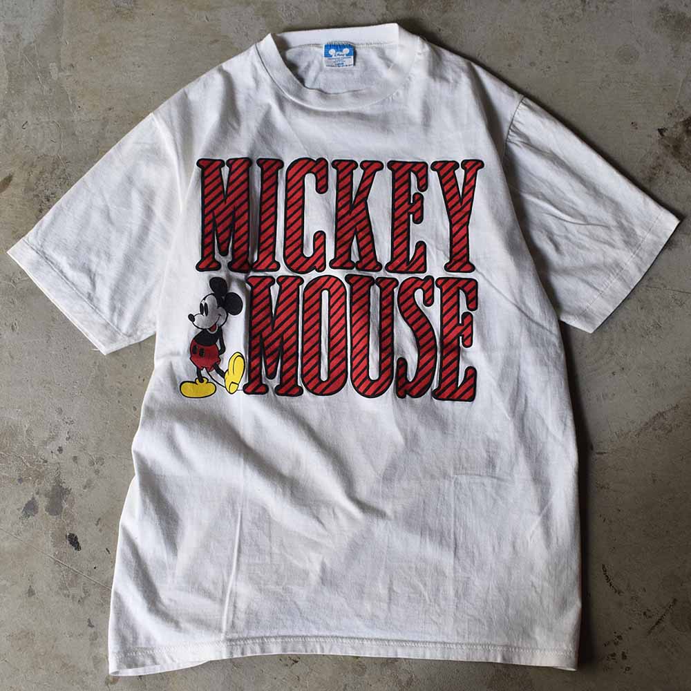 80’s　 Disney/ディズニー ”MICKEY MOUSE” Tee　USA製　220903
