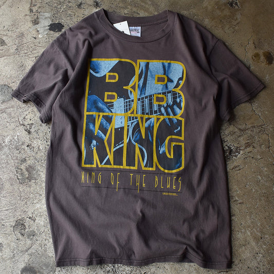 90's B.B. King "King Of The Blues 1999 Tour" ロック Tシャツ 220722H