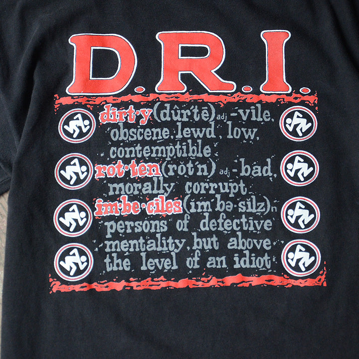 DRI Tシャツ 当時物 ビンテージ ハードコア D.R.I  DxRxI
