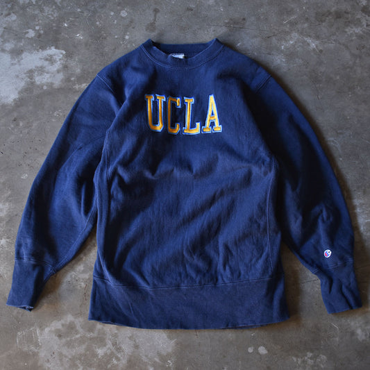 80's　Champion/チャンピオン “UCLA” カレッジ刺繍 RWスウェット　USA製　230223