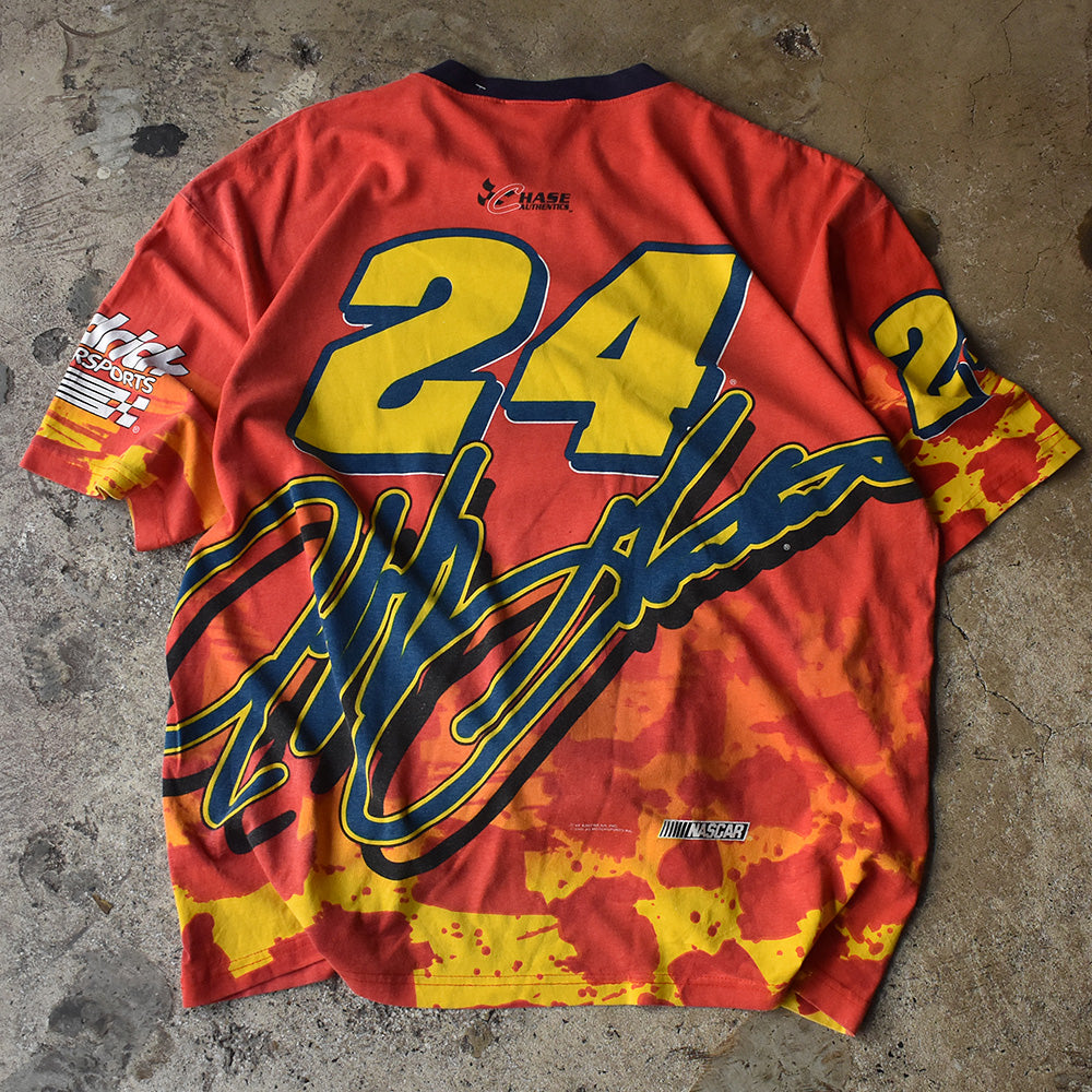 Y2K　Chase Authentics　Racing　AOP！Tee　USA製　220804H