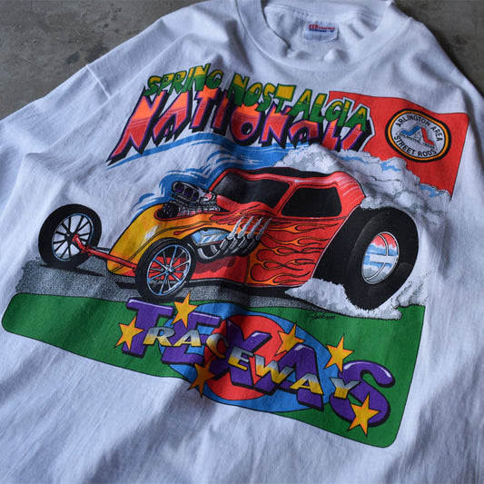 Y2K　”TEXAS RACEWAY” レーシング Tee　USA製　220725