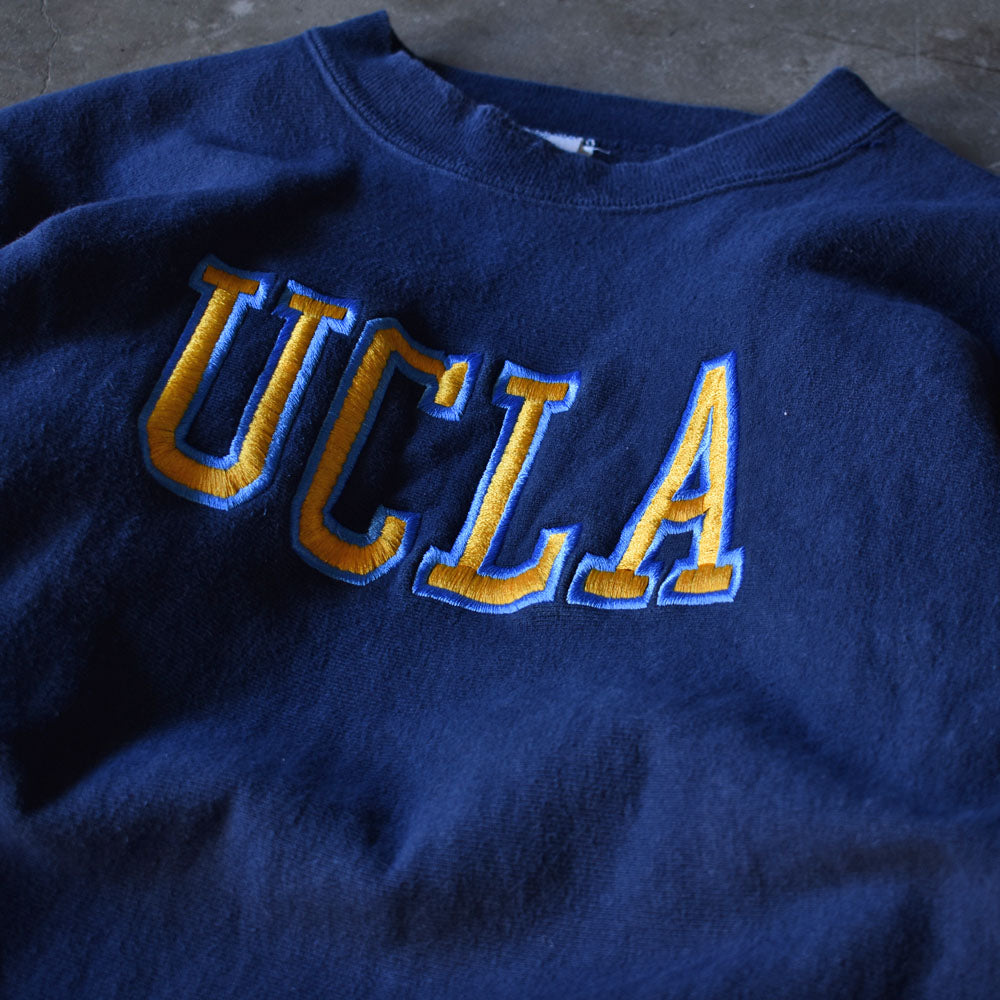 80's　Champion/チャンピオン “UCLA” カレッジ刺繍 RWスウェット　USA製　230223