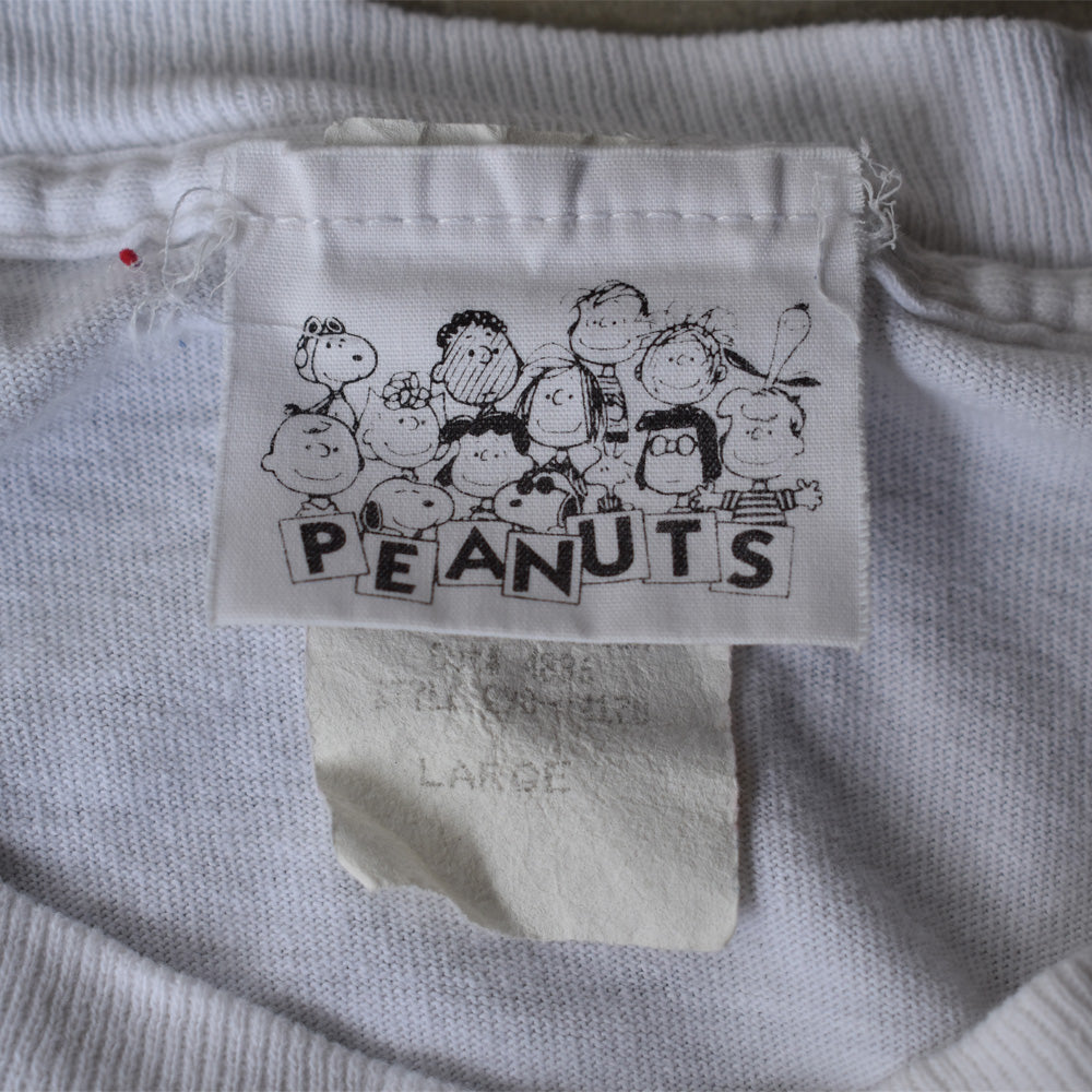 90’s　Peanuts/ピーナッツ “DIAMONDS ARE A DAD'S BEST FRIENDS” Tee　USA製　220721