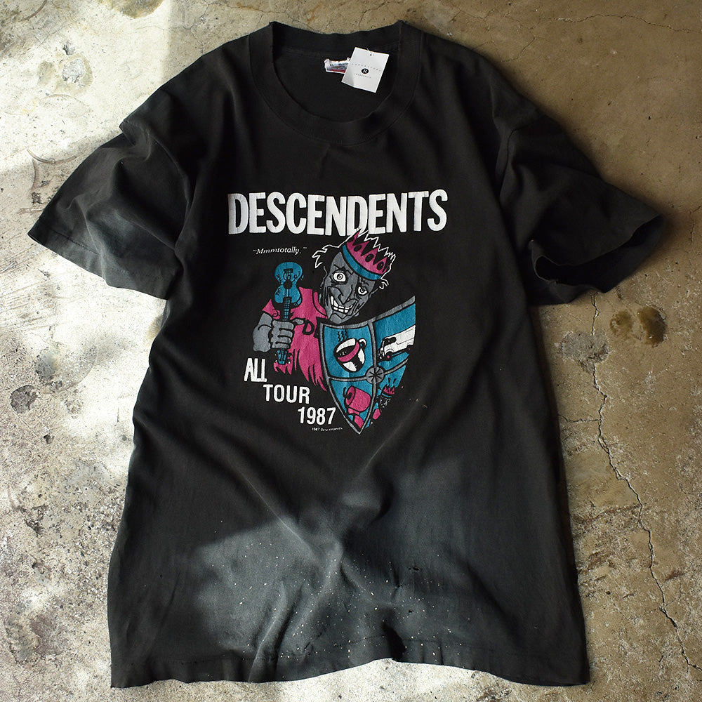 在庫一掃】 ALL NO,ALL! RECORDS CRUZ DESCENDENTS ロンT Tシャツ 