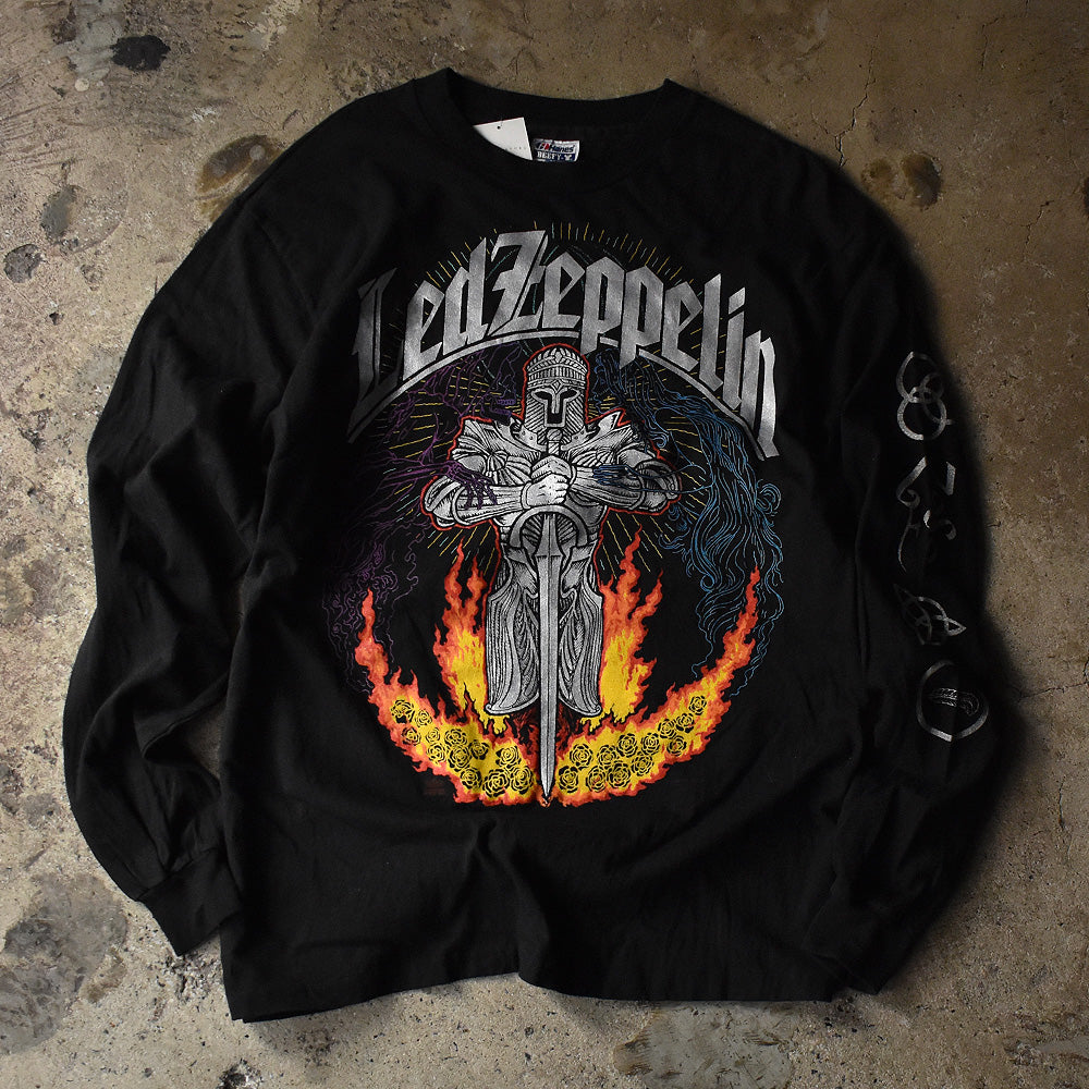90's　Led Zeppelin/レッド・ツェッペリン　"Let The Music Be Your Master Hanes" Long sleeve Tee　230312H