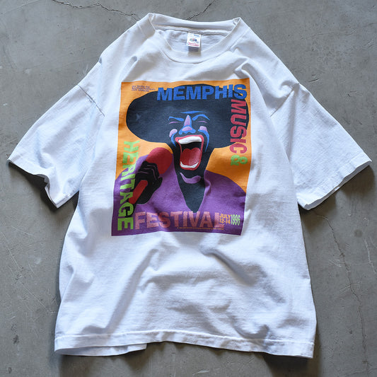 90’s　“MEMPHIS MUSIC & HERITAGE FESTIVAL”  フェスTee　220501