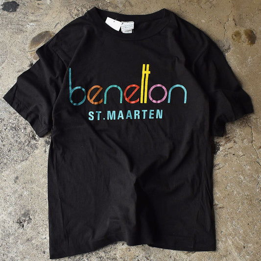 80's Benetton “ST.MAARTEN” Tシャツ 220801H