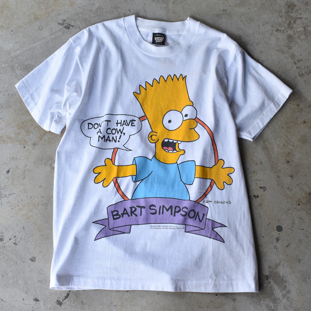 90's　The Simpsons/ザ・シンプソンズ "BART" Tee　USA製　220720