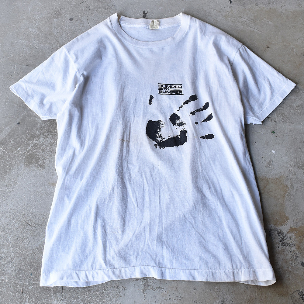 80’s　BUMPER TO BUMPER ハンドプリント Tee　220522