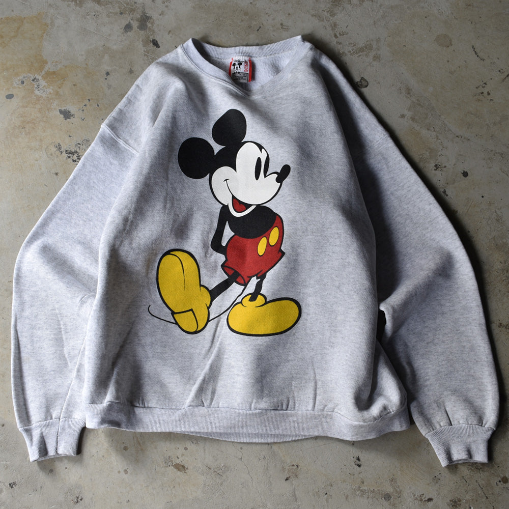 90's　Disney/ディズニー “Mickey” スウェット　USA製　221012