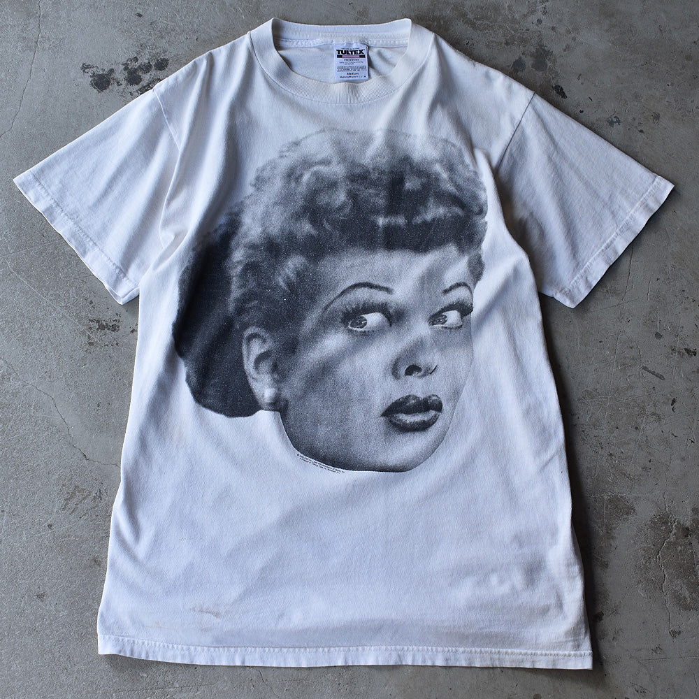 90′s　I Love Lucy/アイ・ラブ・ルーシー “Lucy face” Tee　USA製　220626