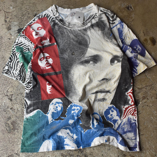90's MOSQUITOHEAD "Jim Morrison" AOP! ロック Tシャツ 220730H