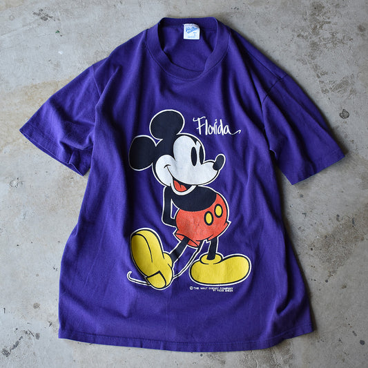 90’s　ディズニー /Disney ”MICKEY STAND” Tee　USA製　220528