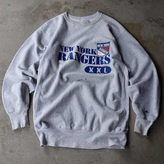 90’s Champion “New York Rangers”  RWスウェット USA製 221019