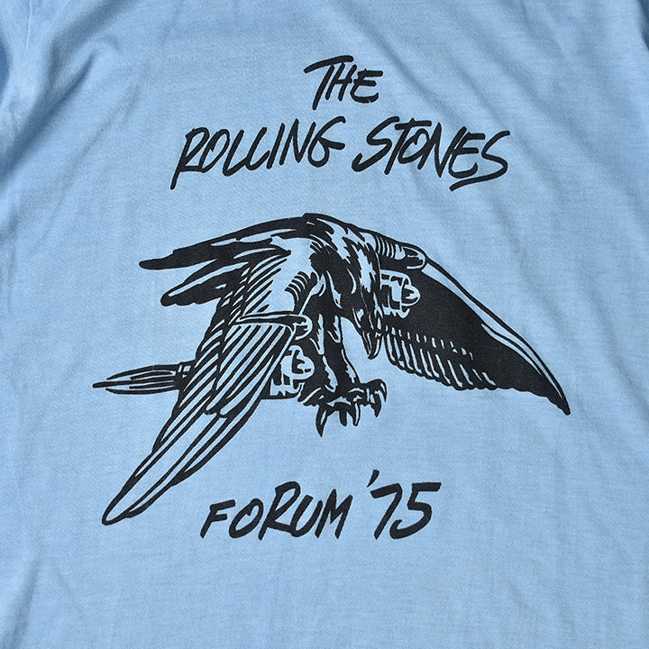 70's The Rolling Stones/ローリング・ストーンズ　イーグル！デッドストック！"Forum 1975" Tシャツ　