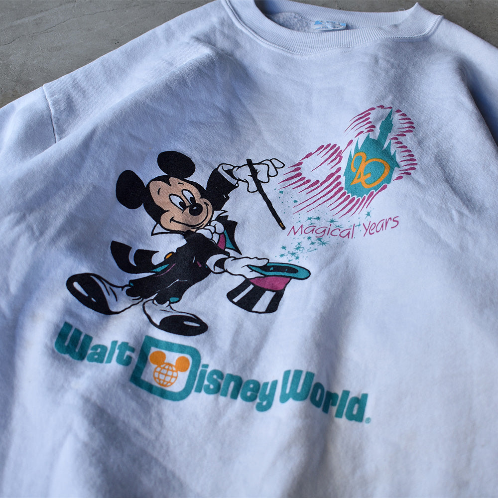90’s　 Disney/ディズニー ”Walt Disney World 20 Magical Years”　USA製　230114