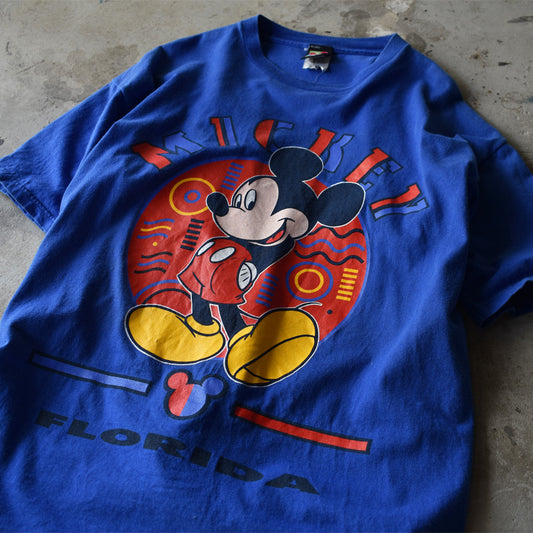 90’s　Disney/ディズニー ”FLORIDA” Tee　USA製　220801