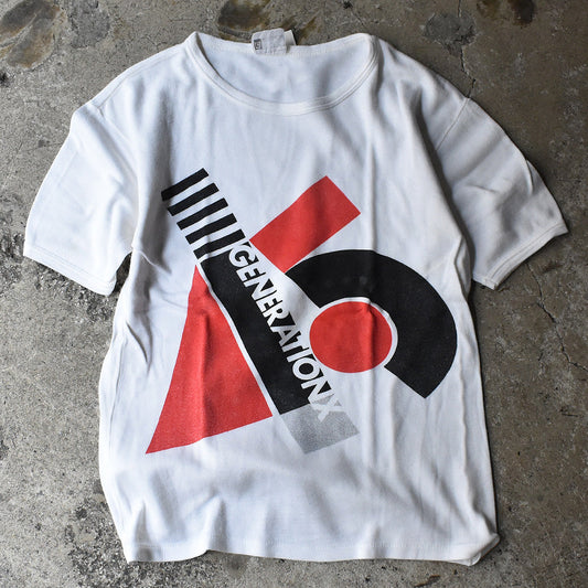 70's GENERATION X "Your Generation" ロック Tシャツ Euro製 220710H