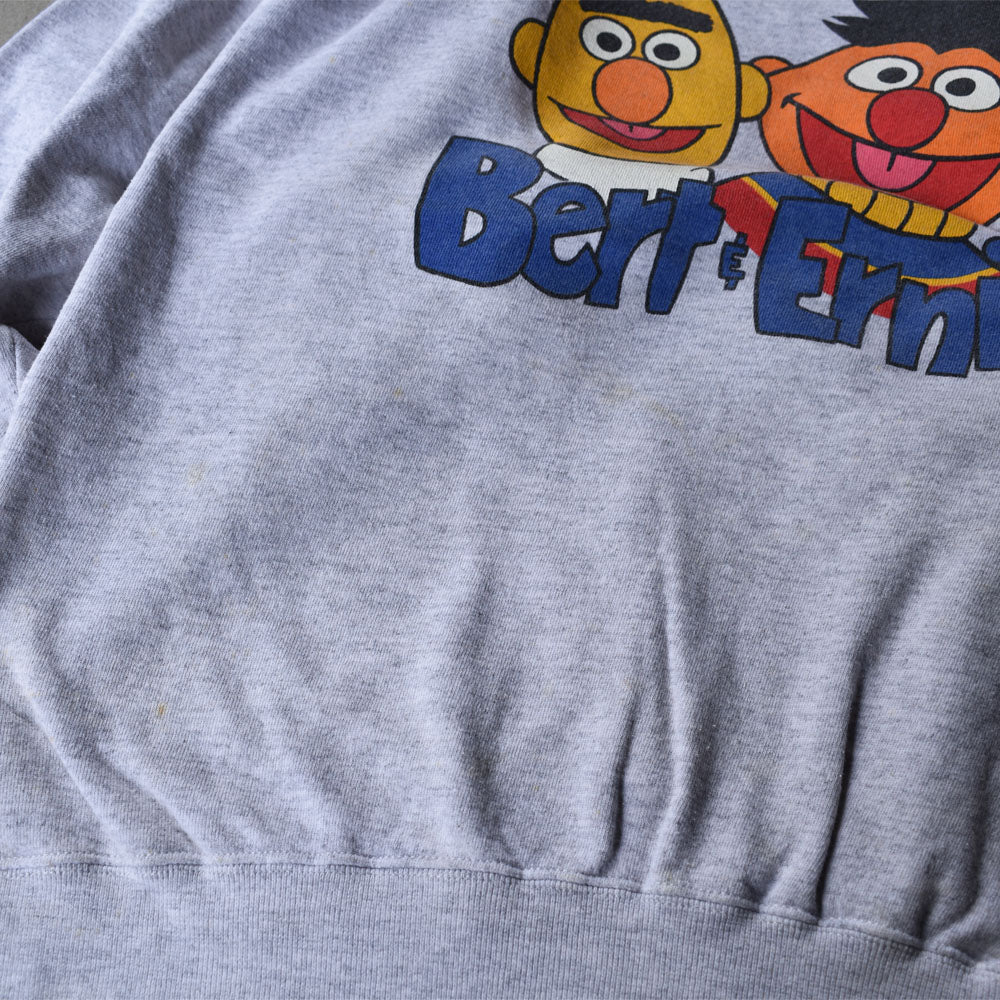 90's　Sesame Street/セサミストリート "Bert＆Ernie" スウェット　USA製　221026