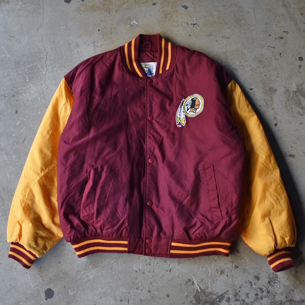 90's　COMPETITOR "NFL Redskins/レッドスキンズ" 中綿入り スタジャン　230109