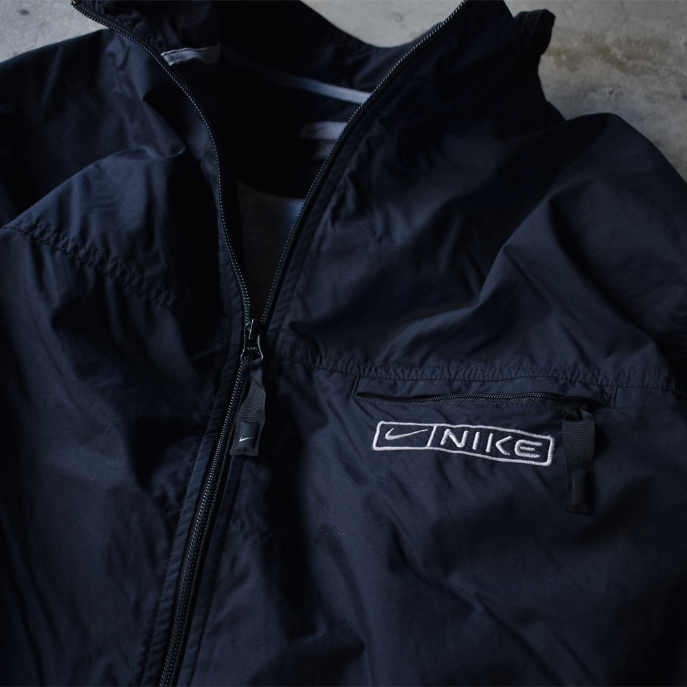 Y2K　NIKE/ナイキ logo 裏地付き ナイロンジャケット　221212