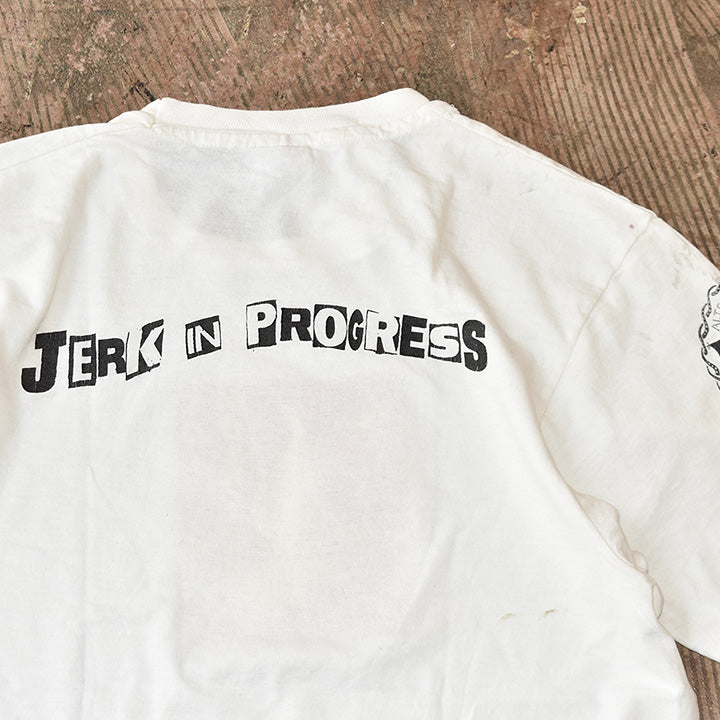90's　Molotov Cocktail　"Jerks In Progress" Alternative Tentacles Records Tシャツ　