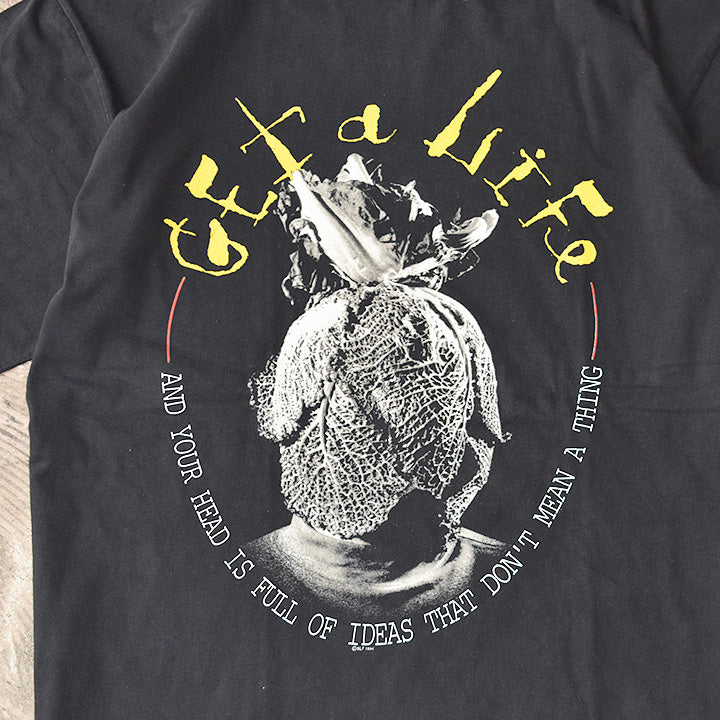 90's　Stiff Little Fingers/スティッフ・リトル・フィンガーズ　"Get a Life"ツアーTシャツ　コピーライト入り　
