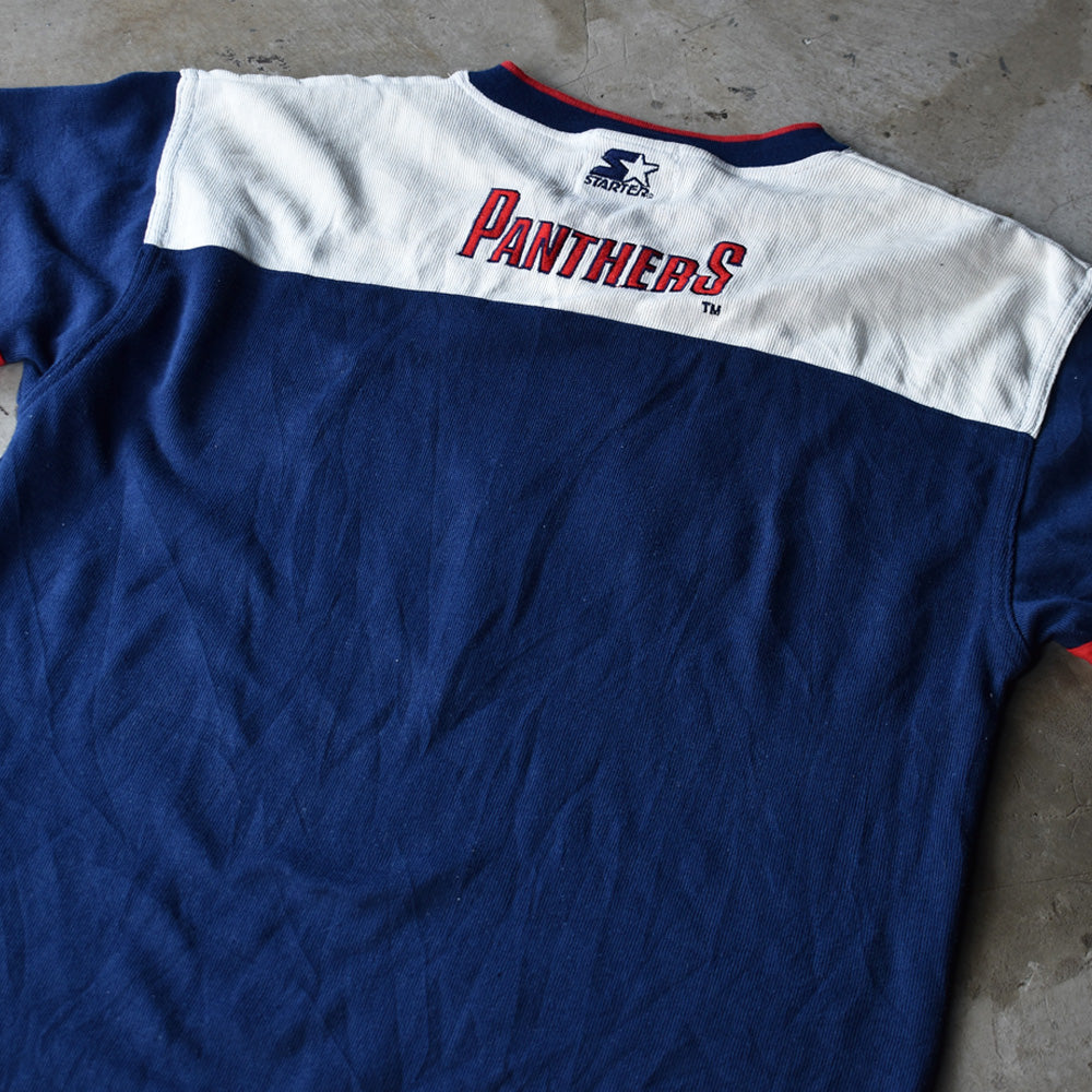 90's　STARTER “NHL Florida Panthers” ゲームシャツ　230401