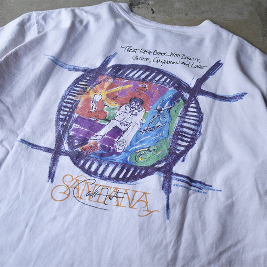 Y2K Hard Rock Cafe/ハードロックカフェ シグネチャーシリーズ! “Carlos Santana/カルロス・サンタナ” Tee 220715