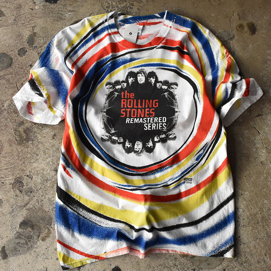 Y2K The Rolling Stones "Remastered Series" circle AOP! Tee 220908H
